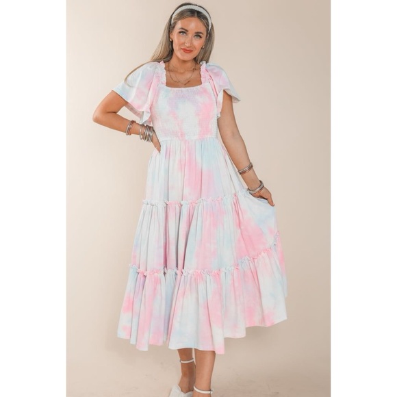 strapless open back dress Vintage Victoria's Secret Pink Satin slip dress size: XS  Angelic Splash